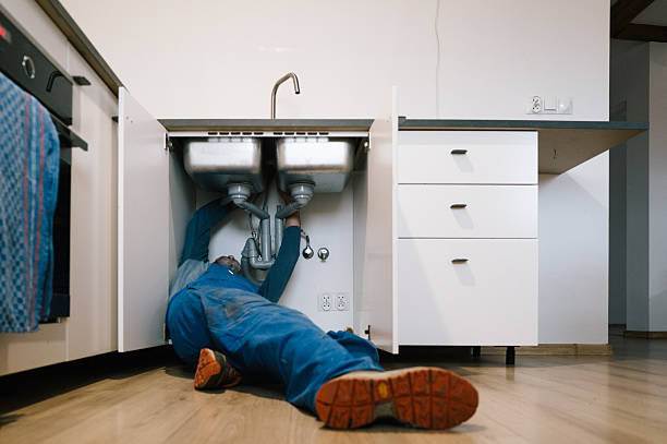 Professional Drain Cleaning technician working in Yuba City, CA